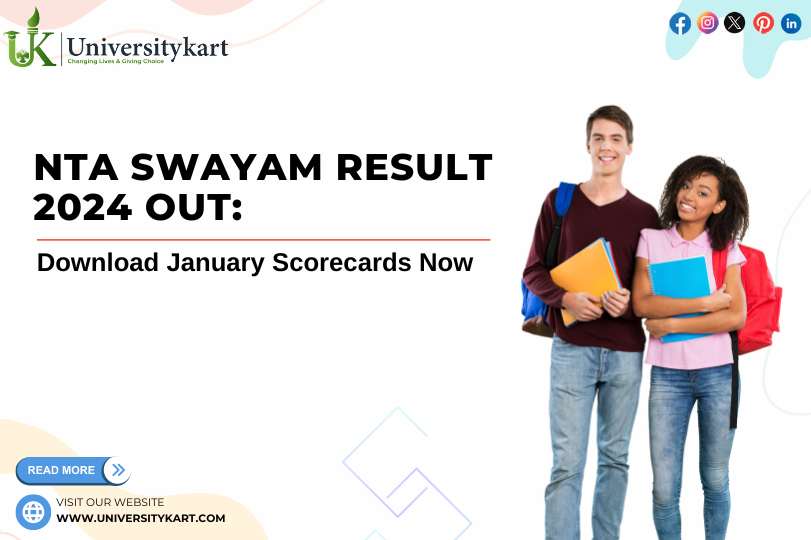 NTA SWAYAM Result 2024 Out: Download January Scorecards Now