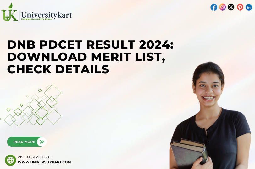 DNB PDCET Result 2024: Download Merit List, Check Details