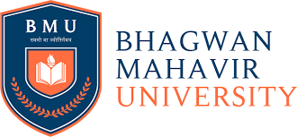 Bhagwan Mahavir University logo