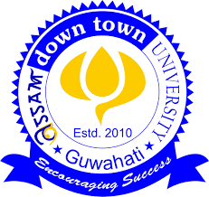 Assam down town University logo