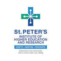 St. Peter’s Institute of Higher Education and Research Logo