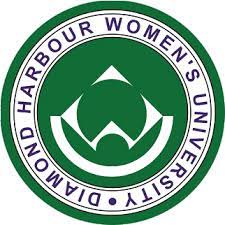Diamond Harbour Women's University Logo