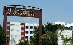 Sa College Of Arts And Science [sacas], Chennai: Courses, Fees, Placements