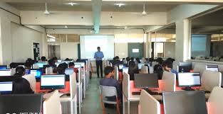 Computer class room  Indus University in Ahmedabad
