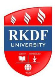 Ram Krishna Dharmarth Foundation University  Logo