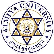 Atmiya University logo