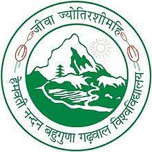 H.N.B.Garhwal University Logo