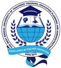 "West Bengal University of Teachers, Training, Education Planning and  Administration" Logo