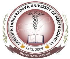 Srimanta Sankaradeva University of Health Sciences Logo