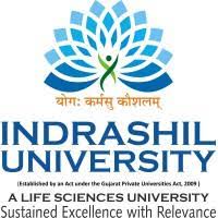 Indrashil University logo